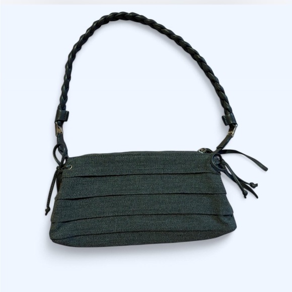 Salvatore Ferragamo Chic Braided Handle Handbag - Dark grey - Picture 2 of 6